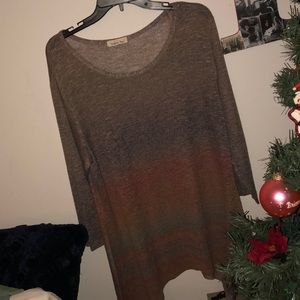 Indigo soul sweater/dress